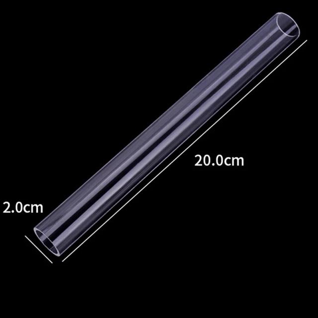 Rolo de Cerâmica Transparente Sólido para DIY, Bastão de Rolamento de Argila de Polímero e Ferramentas Artesanais