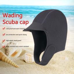 Neoprene Mergulho Capô para Surf e Rafting, Proteção Solar Dive Natação Chapéus - Image 2