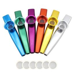 Metal Kazoo Instrumentos Musicais, Flautas Boca Diafragma, Bom Companheiro para Guitarra - Image 1