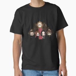 Chibi Lune 2025 Retro Sci Fi RPG Jogo Clair Obscur: Expedição 33 Roupas de presente Camiseta adulta tamanho grande Tops S-6xl - Image 1