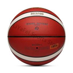 Bolas de treinamento de basquete derretidas para homens, Soft Touch Match, basquete padrão, ao ar livre, interior, novos, presentes grátis, tamanho 7, BG3200, 2023 - Image 4