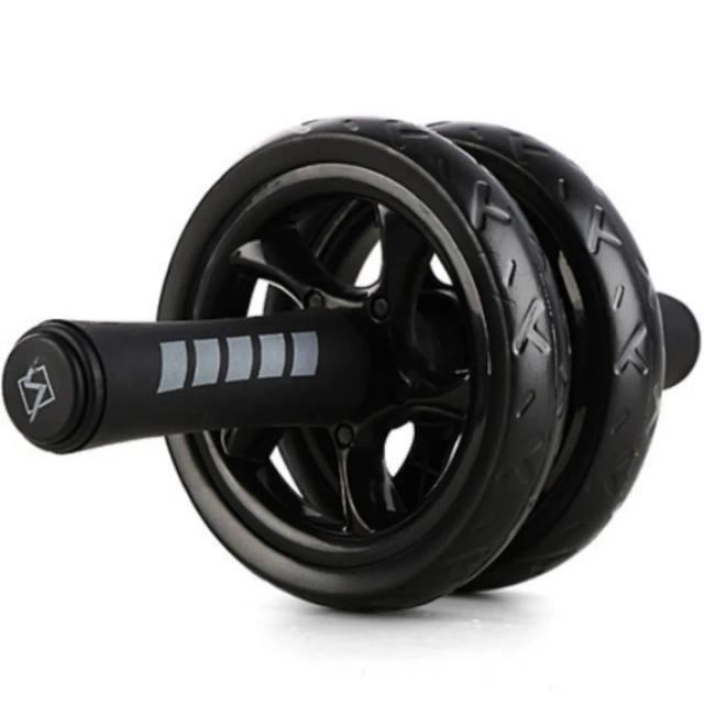 Rolo de Treino Abdominal Premium Antiderrapante Roda Dupla