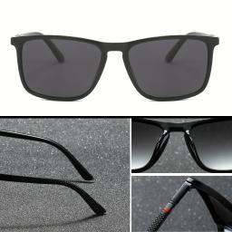 2/3 pçs novo 2025 quadrado polarizado óculos de sol anti brilho tons para festa de verão férias viagem condução pesca uv400 - Image 4