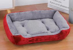 Animais de estimação gato dormir cama para animais de estimação canil almofada cama para cão gato animal de estimação sofá cães suprimentos cão de estimação calmante casa morna almofada para filhote de cachorro lavável - Image 6
