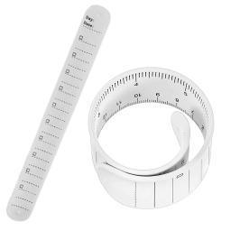 Pulseira de Silicone Wearable, Pulseira Lembrete Reutilizável, Lista Impermeável para Fazer, Stap e Régua, Apagável para Reunião e Escola - Image 1