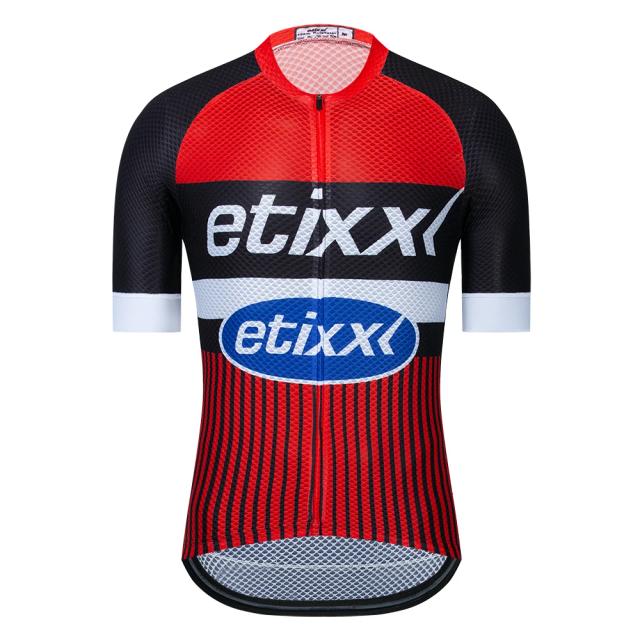 Camisola Masculina de Ciclismo Manga Curta - Camisa MTB para Corridas de Verão com Secagem Rápida e Conforto ao Ar Livre