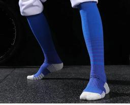 Esgrima meias coloridas de algodão completo acessórios do equipamento do esporte dos miúdos das mulheres dos homens equitação ciclismo antiderrapante macio esgrima meia - Image 5