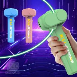 Lançador de corda de brinquedo, lançador de corda com zíper, portátil, velocidade ajustável, corda luminosa, laço, crianças, adultos, jogo divertido, brinquedos, presente - Image 1