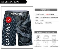 Full Body Compression Boxing Jerseys para homens e mulheres, shorts MMA, camiseta Jiu Jitsu, conjuntos de calças, Rashguard Bjj, ternos de boxe, roupas Rash Guard - Image 6