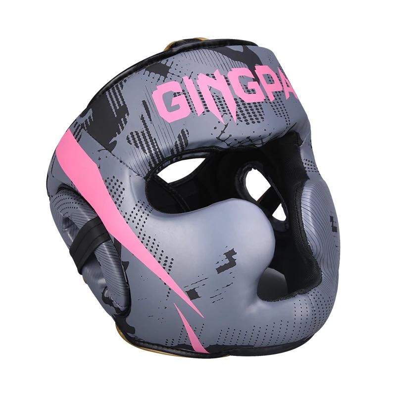 Capacete de Boxe Absorção de Choque Completo para Adultos e Crianças, Equipamento de Proteção, Capacete De Boxe, MMA, Sanda, Muay Thai, Taekwondo, Chapelaria De Treinamento - Image 1