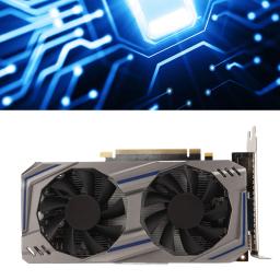 Placa gráfica com ventilador duplo, 128bit gddr5 pci express2.0, ventilador duplo, computador de mesa, placa gráfica para jogos discretos - Image 4