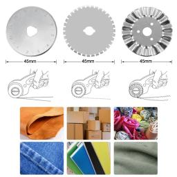 45mm Artesanato De Couro Cortador Rotativo Ferramenta De Corte De Couro Artesanato Tecido Circular Lâmina Faca DIY Patchwork Costura Quilting - Image 2