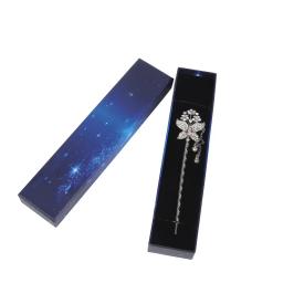 Caixa de embrulho de presente estilo céu estrelado, vários tamanhos, organizador de joias, caixa de armazenamento, colar, brincos, colar, anel, pulseira, exibição - Image 5