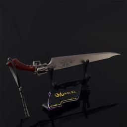 Espada Toy Metal para Meninos, Modelo de Arma Fantasia, Lâmina Final, Faca Uncut, Cosplay, Periféricos de Jogo, Coleção de Presentes 22cm - Image 6