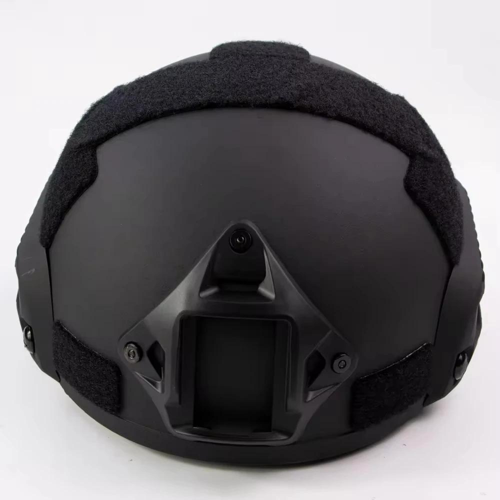 BOOU-Capacete tático com alça ajustável para o chin, Night Vision Mount, MICH 2001, Fãs Ciclismo, CS, Paintball, Jogo - Image 1