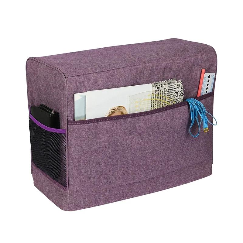 Bolsa de tricô para ferramentas de costura Bolsa de grande capacidade Capa contra poeira Armazenamento de máquinas artesanais Acessórios - Image 1