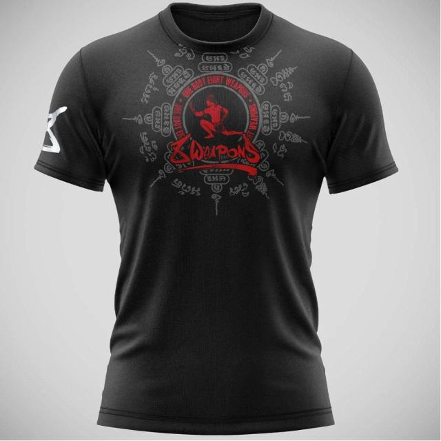 Camiseta Muay Thai Fitness 3D Secagem Rápida