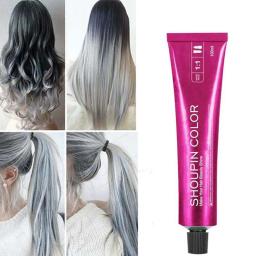 Shampoo para colorir cabelos seguros suaves, creme para tintura de cabelo, ferramentas de estilo, duradouro semi-permanente, vermelho, azul, branco, tinte de pelo cabelo, 100ml - Image 4