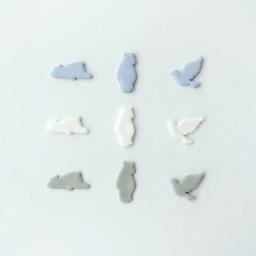 Moldes para Forma de Animais para Jóias, Wagashi, Brincos, Biscoito, Cortadores de Argila, Pássaro, Coelho, Gato, Brinco DIY, Pingente, Ferramentas de Argila - Image 4