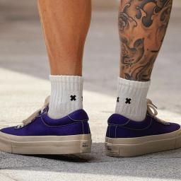 Meias casuais meias de tornozelo meias de algodão masculinas moda respirável meias confortáveis - Image 5