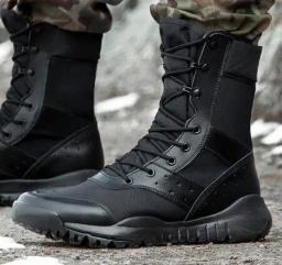 Sapatos de escalada ao ar livre para homens e mulheres, botas de treinamento tático do exército, malha respirável, caminhada, botas do deserto, ultraleves, verão, tamanho 35, 48 - Image 5