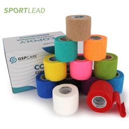 Auto-adesivo elástico bandagem, dor-prova, rasgo fácil, ginásio, desporto, proteção, alívio, futebol, kit de ténis, Pet Aid Use, 10pcs - Image 1