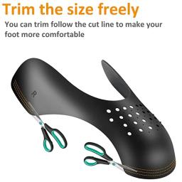 Protetor anti-vinco para sapatos de bola de cesta, tênis cabeça vinco guarda, maca sapato, Dropshipping, por atacado, 5 pares - Image 5
