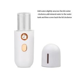 Mini Mister Nano Portátil, Dispositivo Facial Steamer, Spray de beleza, Aparelho hidratante, Spray frio recarregável - Image 5