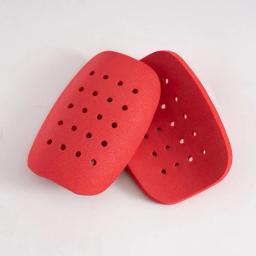 Caneleiras de futebol de silicone para jovens e adultos, Guardas de futebol resistentes ao impacto premium, Design ergonômico, Buracos respiráveis - Image 2