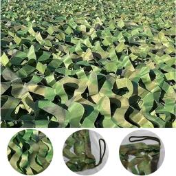 Rede de camuflagem de jardim, rede de camuflagem de caça, barraca de carro, rede de guarda-sol, rede de camuflagem, deserto da selva verde branco - Image 2