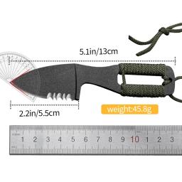 Resistência à corrosão Tipo de faca pequena, Camping, Mergulho e autodefesa, Multi-Purpose, Faca ao ar livre, Novo, 2022 - Image 6