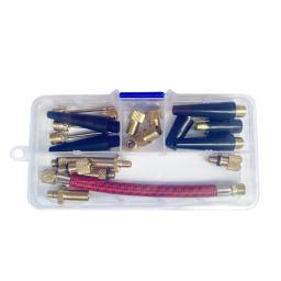 Bicicleta ar pneu bomba adaptador, bola válvula conector, bicicleta pneu acessórios, 21pcs - Image 1