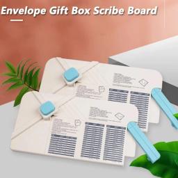 DIY Gift Box Envelope, Scribe Board, Punch Board, Scrapbook Box, Novos Suprimentos de Corte, Embos T8x9 - Image 3
