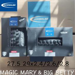 Schwalbe magia mary e big bing mtb bicicleta tubless aro de pneu 27.5 29x2.40 2.60 2.80 dh downhill enduro dianteiro traseiro pneu de bicicleta - Image 1