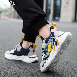 Kid Sneakers Caminhada Malha Respirável Sapatos Casuais Sapatos Esportivos Para Meninos Menina Tênis De Corrida Leve - Image 4