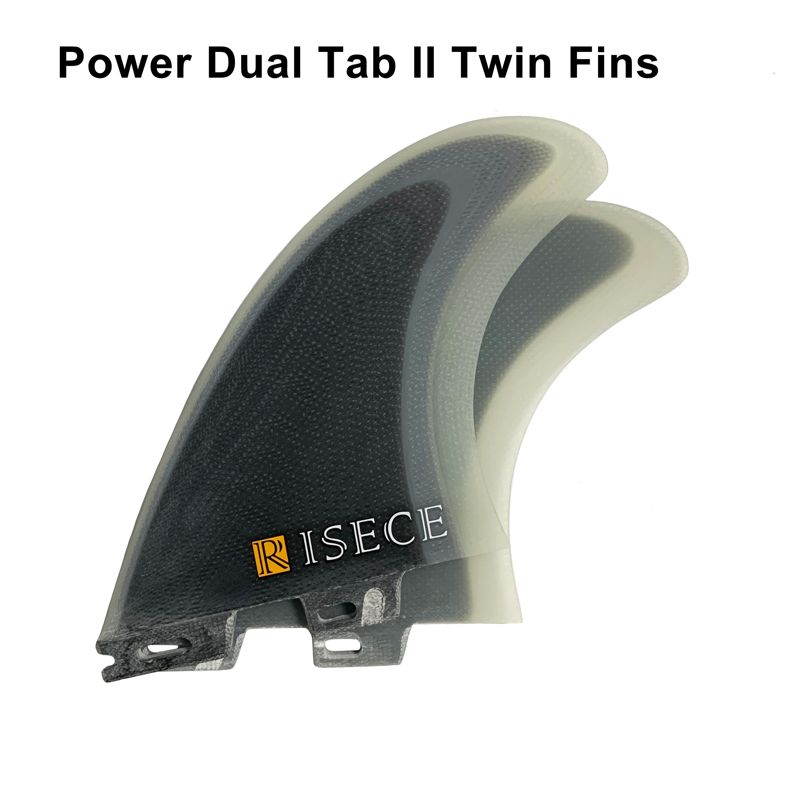 Fiberglass Twin Fins para SUP Surf e Prancha, Twinnie Fins, Fibra de vidro, Power Fins, GFK, 2 PCs por conjunto - Image 1