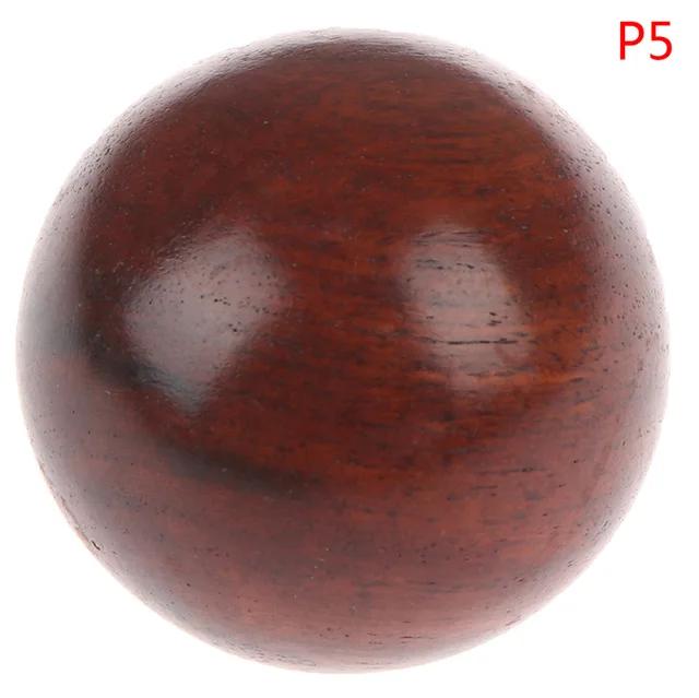 Massagem Handebol para Alívio do Estresse, Bola de Madeira Mogno, Fitness Health Ball, Relaxamento das Mãos, Meditação e Exercício, 5cm, 6cm - Image 1