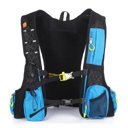 Hidratação trail running mochila men náilon impermeável 8 litros ciclismo caminhadas acampamento mochila 2l saco de água 500ml garrafa de água - Image 4