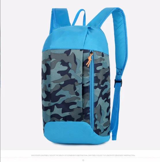 Mochila camuflada leve e versátil para viagens e atividades ao ar livre, com zíper e cinto ajustável, ideal para homens e mulheres em 2023