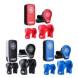 Conjunto De Luvas De Boxe De Kickboxing, Luvas De Perfuração, Home Gym Sparring Training, Almofadas De Foco De Alvo De Mão, MMA - Image 1