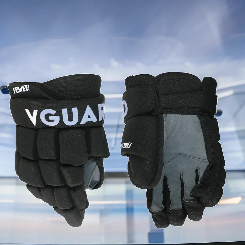 Luvas de hóquei no gelo para jovens e terra, Handguards, flexível e respirável, durável e duradouro - Image 1