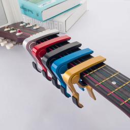 Capo para guitarra acústica clássica, liga de alumínio tuning clamp, guitarra acessórios - Image 6