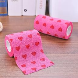 Bandagem elástica auto-adesiva para Pet, Leg Cover Protector Strap, Bandagem médica, não-tecidos, cão, gato, 2 pcs, 5 pcs, 10pcs - Image 5