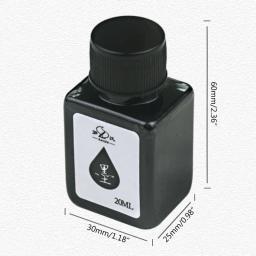 Caneta-tinteiro, Caligrafia e Writin, Secagem rápida e suave, apto para vários caneta-tinteiro Dip Pen, Volume 20ml - Image 6