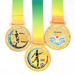 Medalha Desportiva Personalizada Medalha Troféu, Qualquer Competição, Maratona, Futebol, Basquete, Mesa, Tênis, Badminton, Boxe, Troféu, 1Pc - Image 2