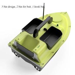Controle remoto inteligente Fishing Bait Boat, GPS Nest Boat, 500 metros de posicionamento automático, One Key Return, 3 Bait Container - Image 3
