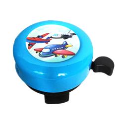 Elegante Avião Impresso Bicicleta Bell Decor, Crisp Ring para Criança, Bike Bell, Acessórios de bicicleta, ao ar livre, Adorável - Image 2