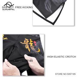 BJJ-Shorts Unisex Boxe para Adultos e Jovens, Artes Marciais, Shorts de Luta MMA, Grappling Sublimado, Kickboxing, Gym Wear, Kick Boxing Calças - Image 5