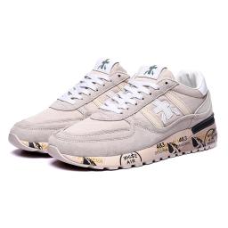 PREMIATA Luz masculina de luxo camurça malha respirável leve sapatos de corrida tendência de rua retro moda nicho sapatos esportivos casuais - Image 2