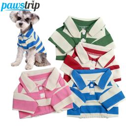 Camisa polo casual para cães, roupas pequenas e médias para animais, roupas de cachorro, camiseta de gatos - Image 1